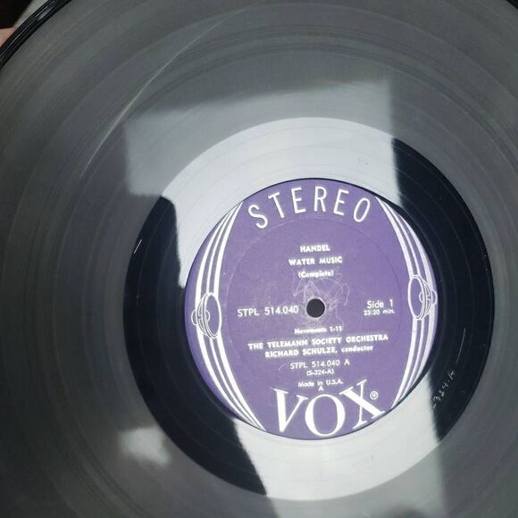 Handel Telemann Society Orchestra Classical Vinyl Record - Picture 15 of 15